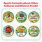 Baketivity Food Around the World Kids Puzzle - 24” x 36” Floor Puzzle for Kids Ages 6-8+ World Map Puzzle with Flags and Food - 156 Piece Educational Jigsaw Puzzle